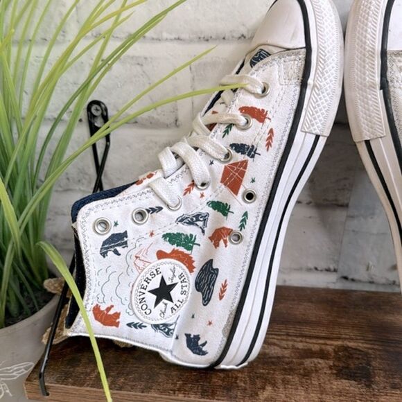 Converse Kids Chuck Taylor Allstar Explorer Sneakers Size 3 - Picture 6 of 10